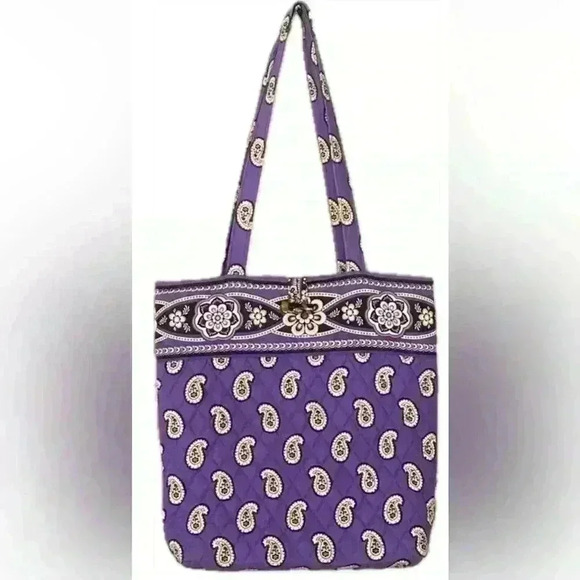 Vera Bradley Quilted Tote Bag (S20) - Picture 1 of 9